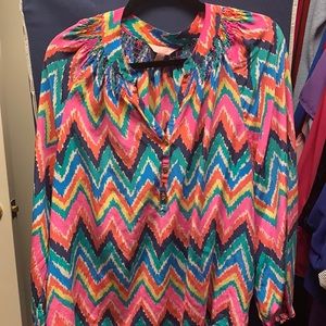 Lilly Pulitzer Hearts a Flutter Elsa Top